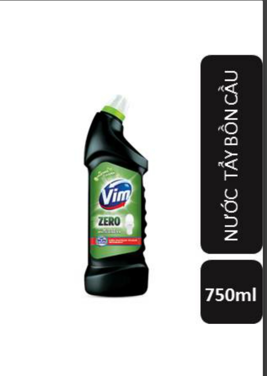 Vim tẩy rửa bồn cầu và nhà tắm thể tích 750ml