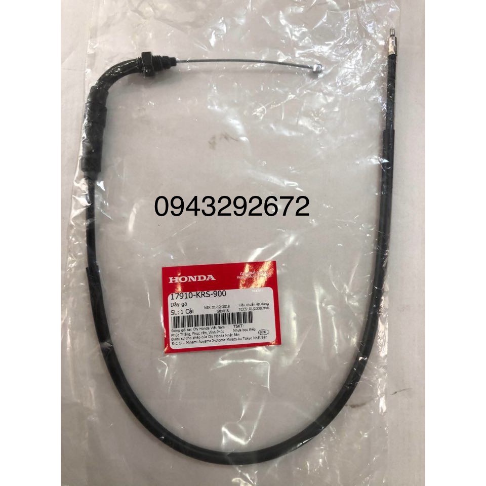 Dây ga wave cũ , zx honda