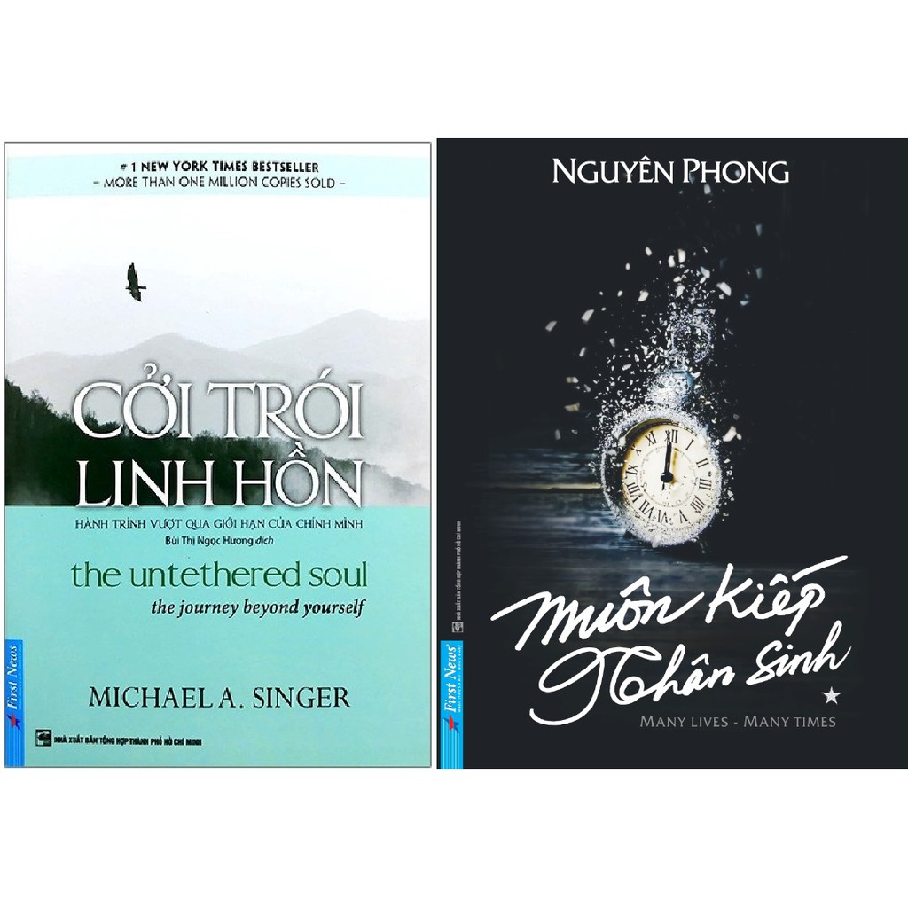 Nguyetlinhbook Sách - Combo Muôn Kiếp Nhân Sinh + Cởi Trói Linh Hồn .
