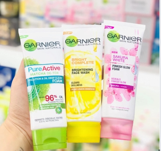 Sữa rửa mặt garnier thái lan
