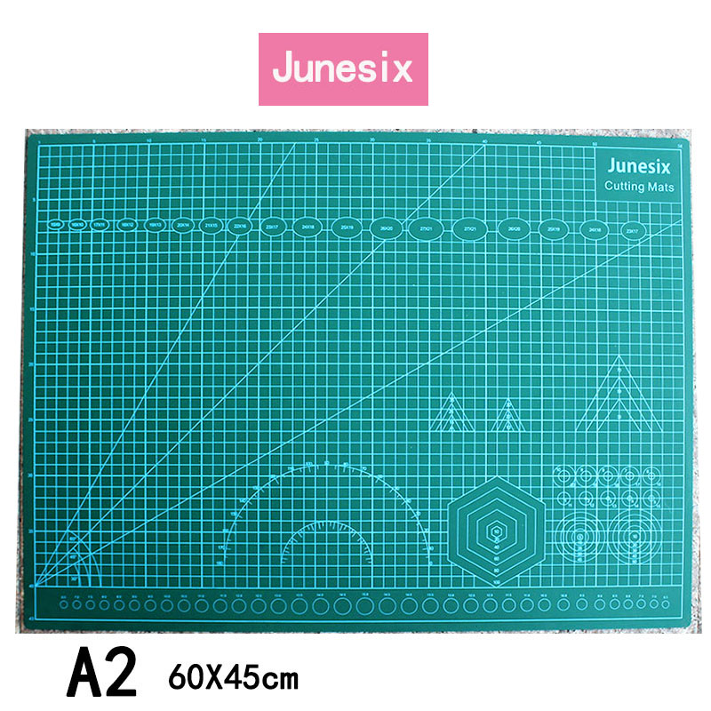 Tấm lót cắt giấy Cutting mat khổ A2 - Thớt cắt giấy kirigami - Gấu Trúc Phụ kiện