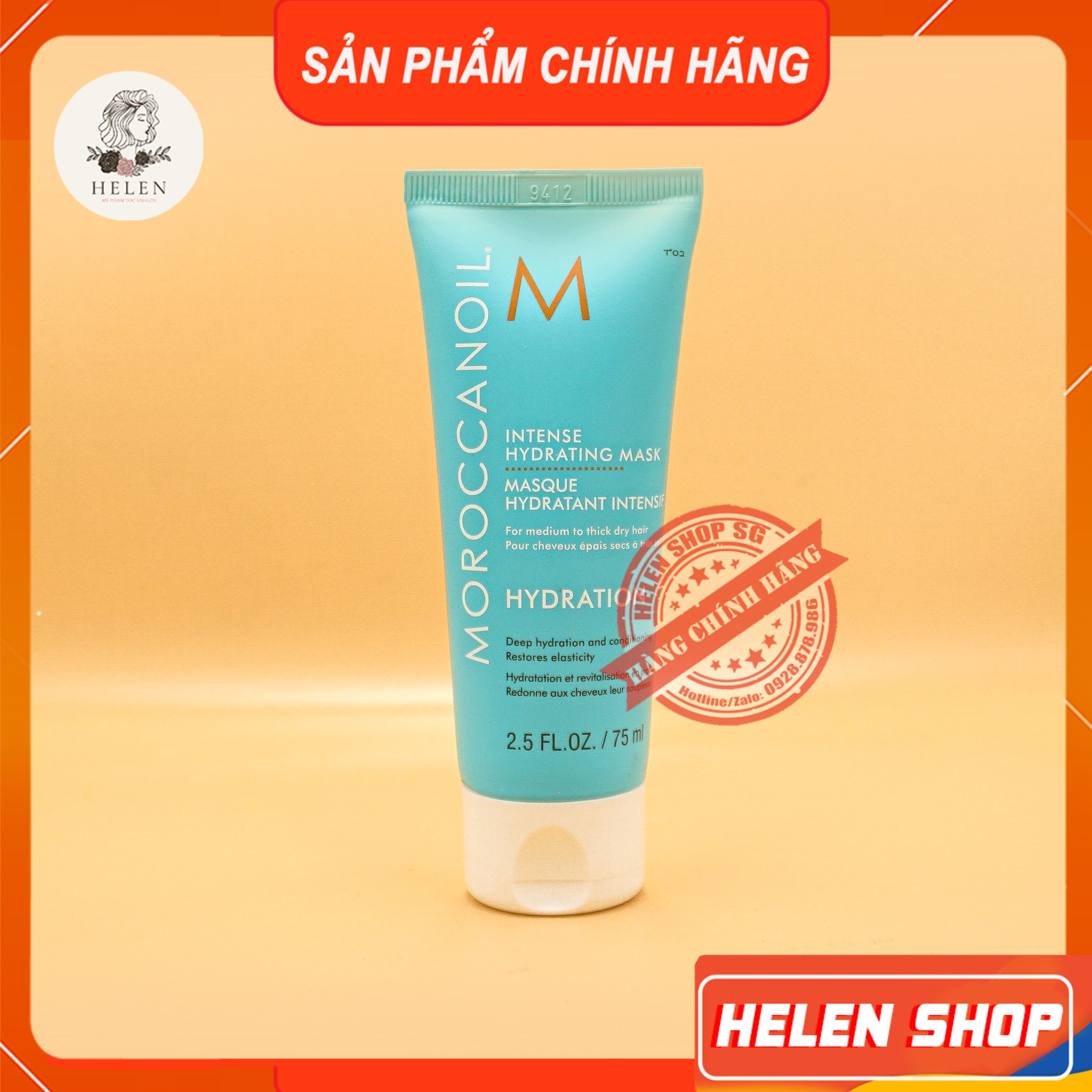 Dầu Hấp Tóc Dưỡng Ẩm Moroccanoil Intense Hydrating Hair Mask 75ml