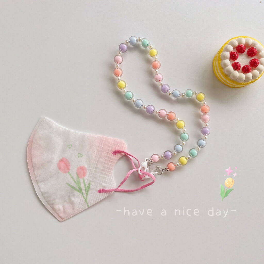🌷🌼🌺 Dây đeo khẩu trang mắt kính chống thất lạc 55cm 🌷🌼🌺