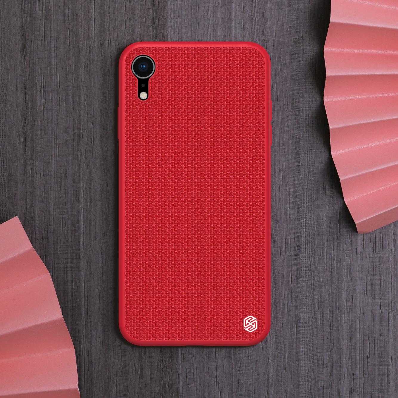 Ốp lưng nillkin textured case vân carbon siêu mỏng màu đen cho iphone x/xs / iphone xr / xs max