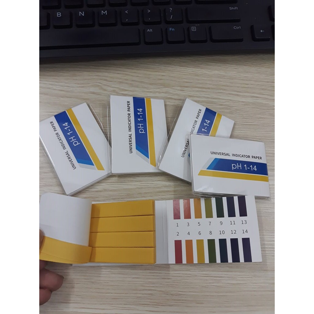 GIẤY QUỲ TÍM ĐO ĐỘ PH TỪ 1-14 (80 TỜ)