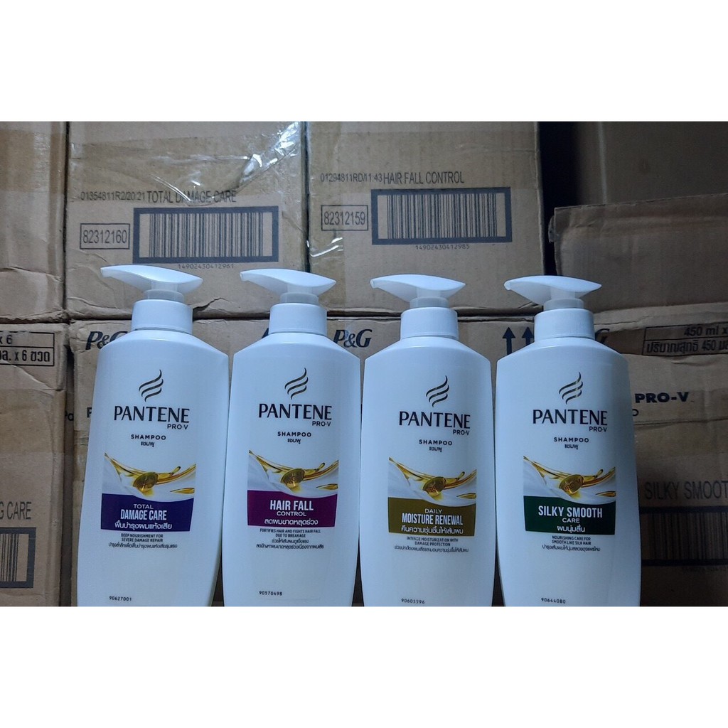 Bộ dầu gội, xả panten thái lan 450 ml