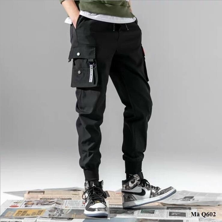 Quần jogger kaki túi hộp nam cao cấp vải kaki không nhăn . không xù hàng chuẩn shop ( shop tự chụp ) thời trang NEW FASHION92 KK29