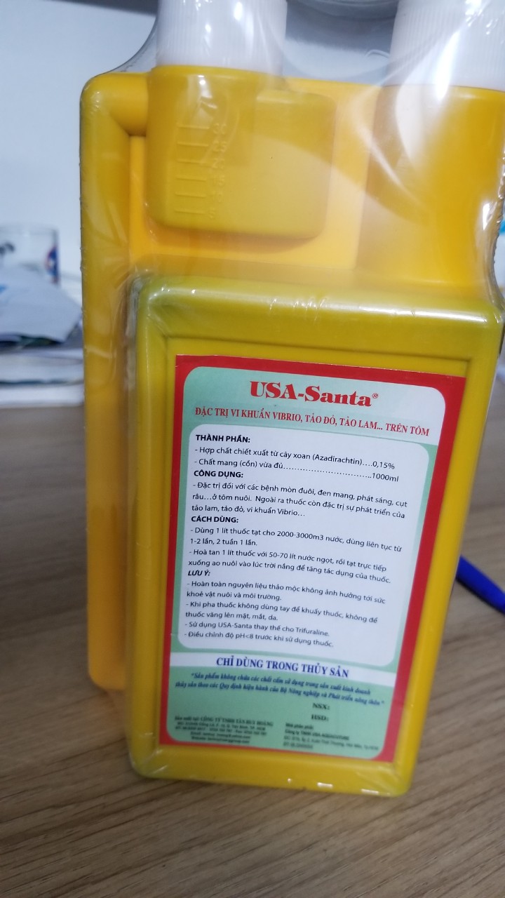 Xử lý tảo xanh tảo đỏ trong ao tôm cá USA SANTA