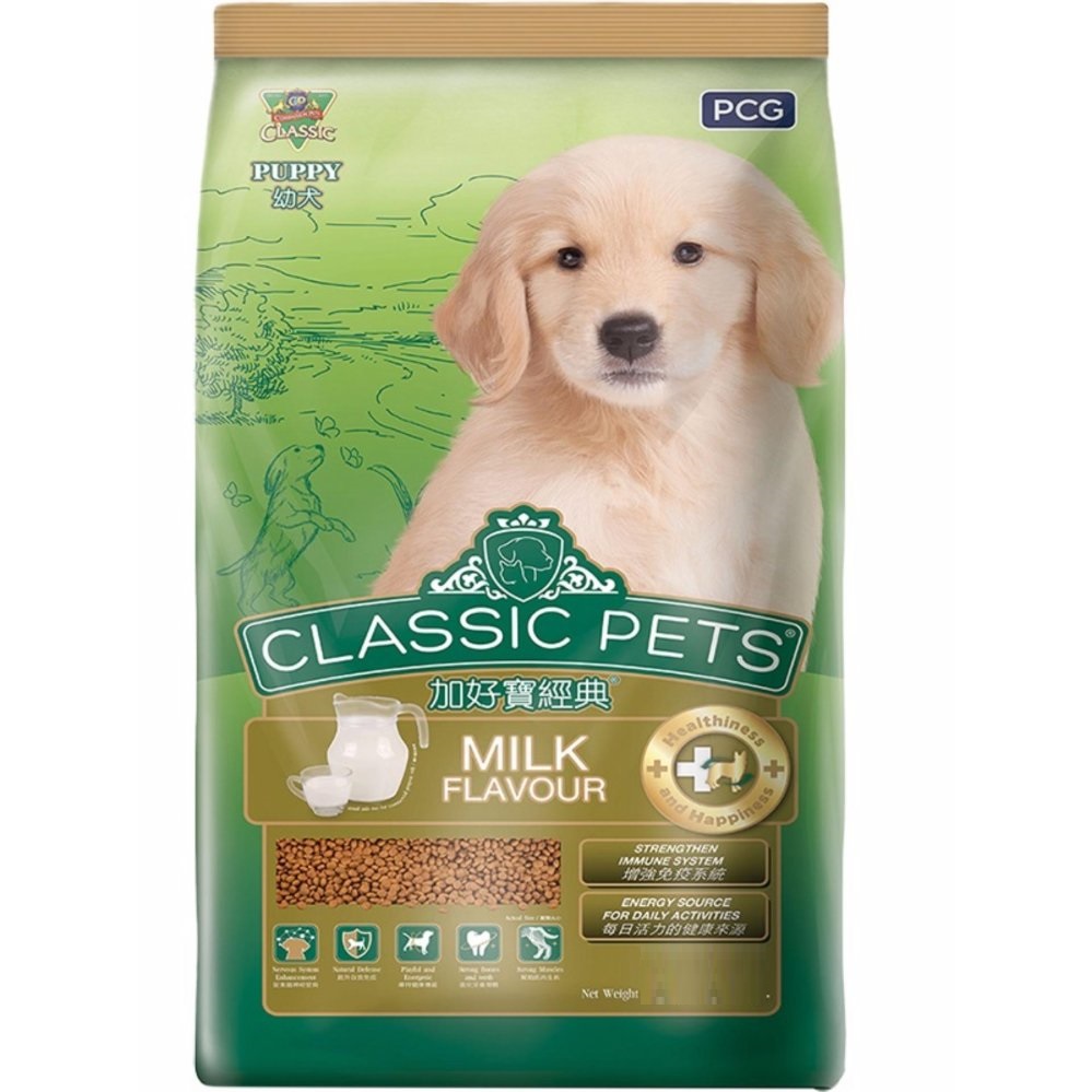 Hạt khô classic pets dành cho chó con 400g - hương vị sữa