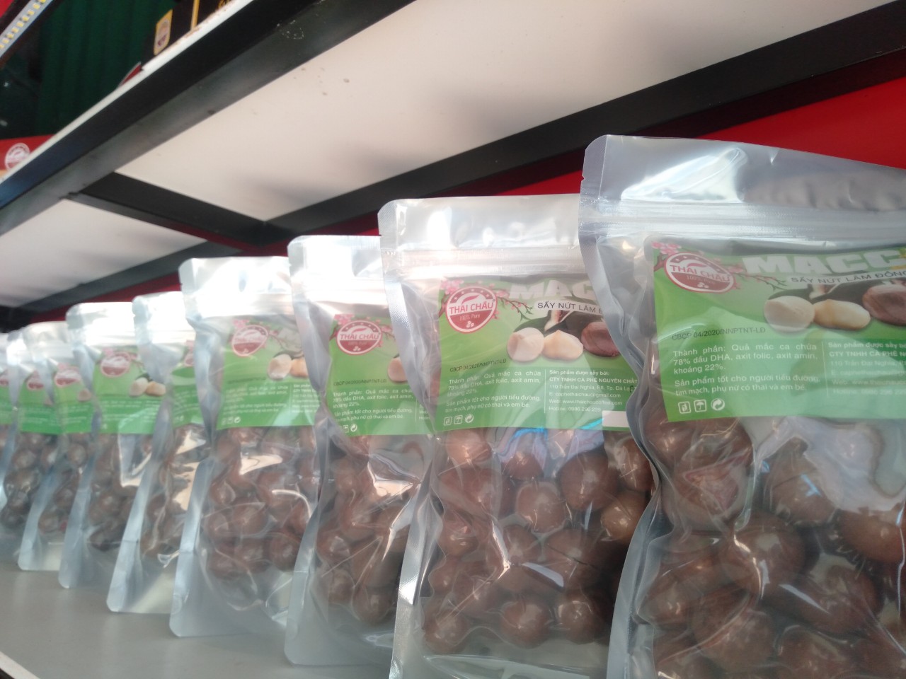 Hạt Macca Lâm Đồng Thái Châu - 500g (mua từ 2 gói)