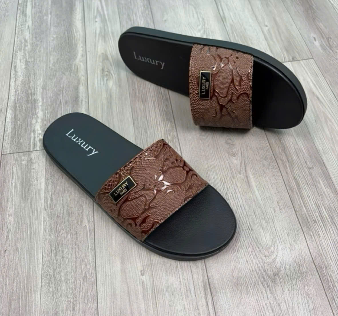 dép da lê nam size 38 đến 43 dành cho nam - 5