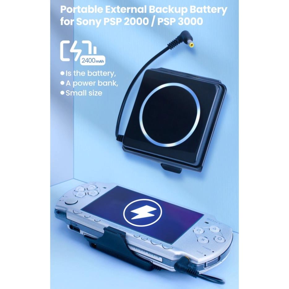 Pin dự phòng 2400mah cho psp playstation portable psp2000/3000