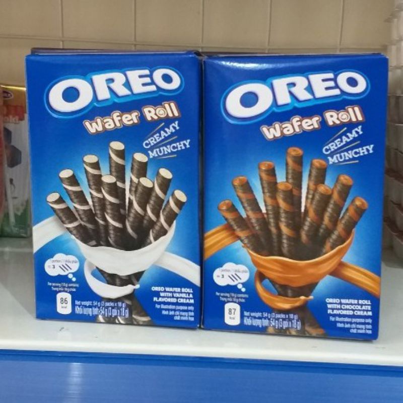 Bánh quế oreo hộp 54g