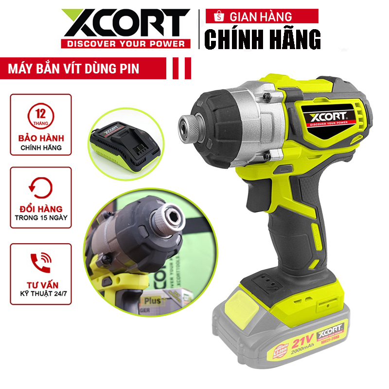 Máy vặn vít dùng pin-Máy vặn vít XCORT 20/21V [CHÍNH HÃNG]