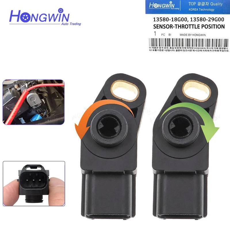 Cảm biến vị trí bướm ga TPS cho Suzuki GSXR600 750 04-09 cho Quadracer 450 LTR450 06-11 13580-29G00 13580-18G00 1358018G00