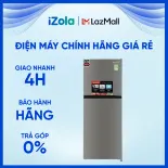 [GIAO TẠI HCM] Tủ lạnh Sharp Inverter 215 lít SJ-X215V-SL - Ngăn trữ tươi linh hoạt - Công nghệ làm lạnh đa chiều - Bộ lọc phân tủ bạc Ag+