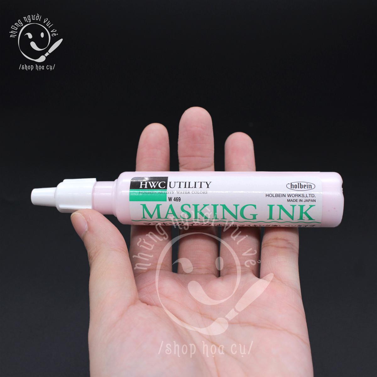 Keo chặn màu masking ink 25ml Holbein