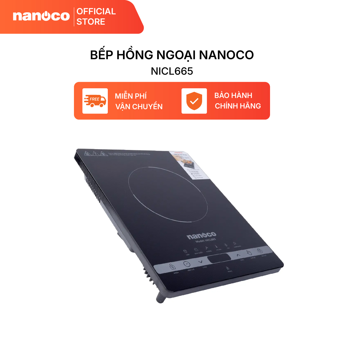Bếp hồng ngoại Nanoco model NICL665