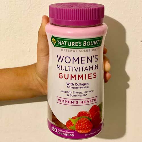 Kẹo dẻo NATURE'S BOUNTY WOMEN'S MULTIVITAMIN GUMMIES WITH COLLAGEN