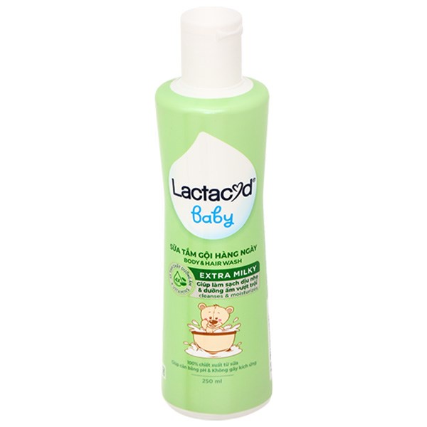 Sữa Tắm Lactacyd Milky cho bé 250 ml