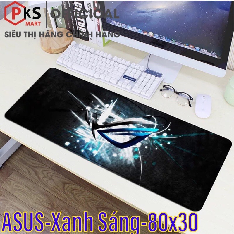 Lót chuột cỡ lớn, pad chuột 800 * 300 * 2mm in 3D đa dạng hình, may viền chắc chắn, được chọn hình - PKSMART - PHỤ KIỆN SỐ 9999
