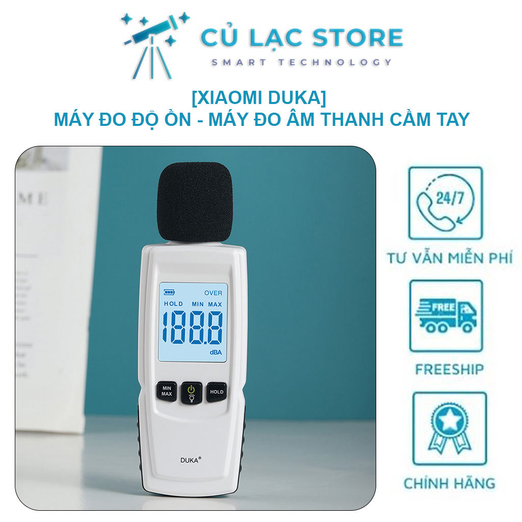 Máy đo độ ồn, máy đo âm thanh cầm tay
