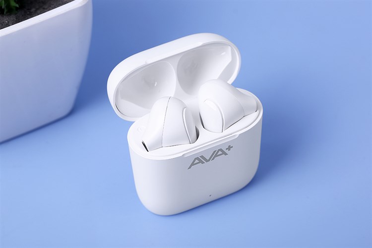 Tai nghe bluetooth tws ava+ ds204a-wb trắng