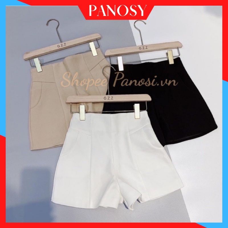 Quần short nữ đẹp cạp cao ống rộng, quần sooc nữ công sở đẹp -Mã Q323