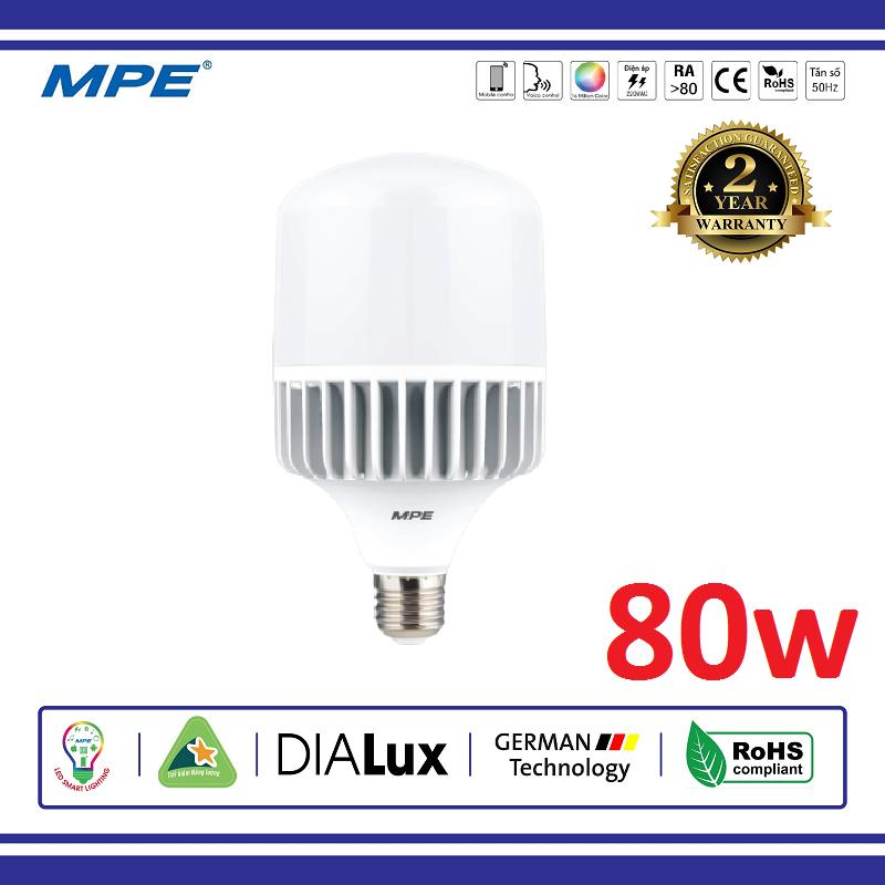 ĐÈN LED BULB 80W MPE (LBA-80T)