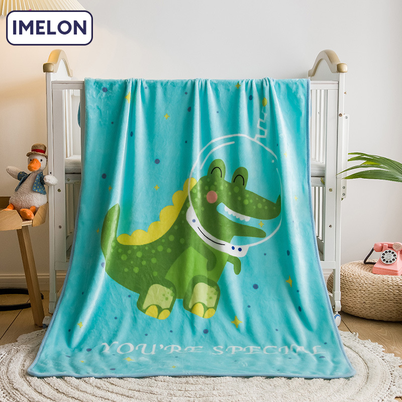 IMELON quả tặng miễn phí TOÀN CỬA HÀNG Chăn nỉ trẻ em một lớp mỏng họa tiết hoạt hình