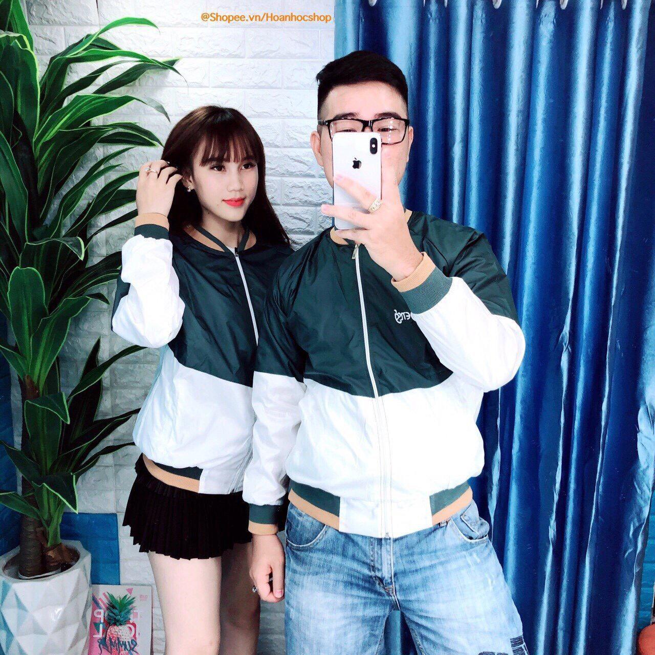 Áo khoác dù nam nữ chất lượng cho các cặp đôi A333