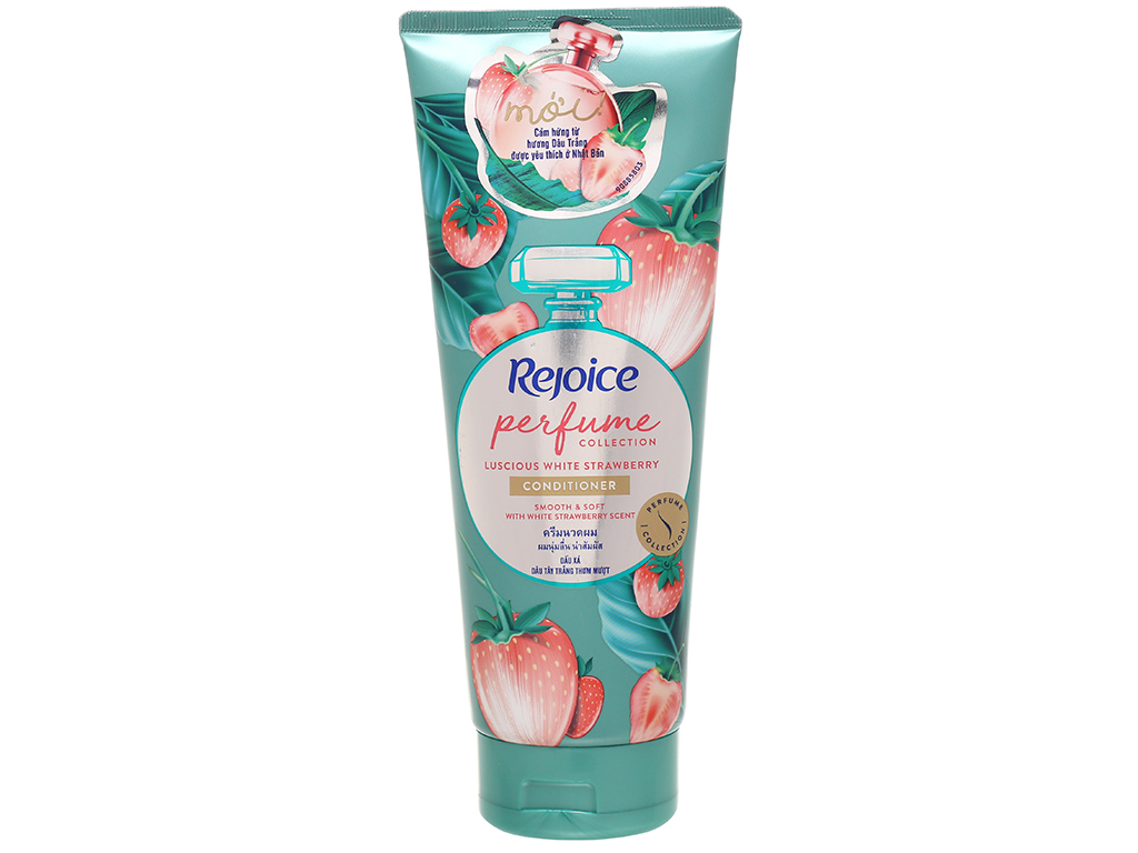 Dầu Xả Nước Hoa Dâu Tây Trắng Thơm Mượt Rejoice (320ml)