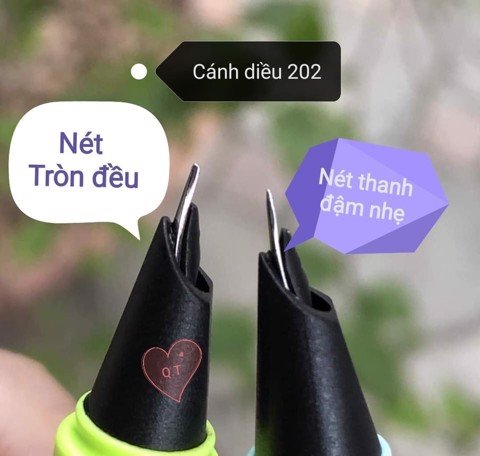 Ngòi bút Cd-202 - set 2 ngòi
