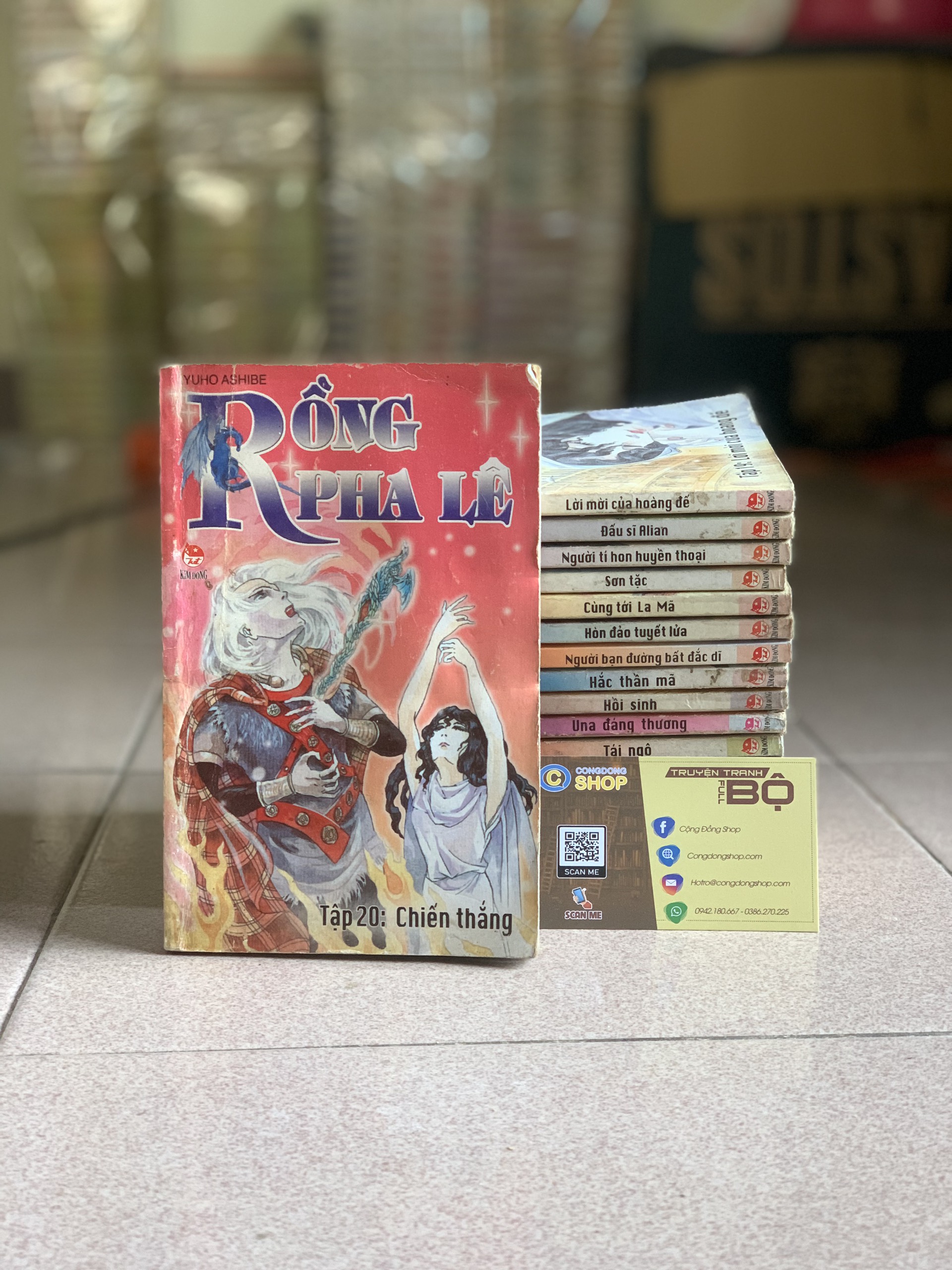 Truyện Rồng Pha Lê trọn bộ 20 tập - Sách truyện Full bộ