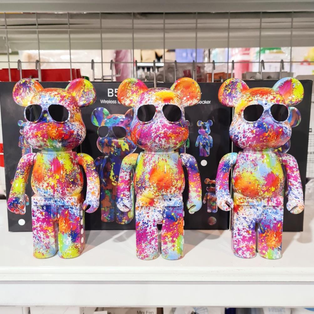 Loa Bluetooth Mini Gấu Bearbrick B5+ Loa Hình Con Gấu