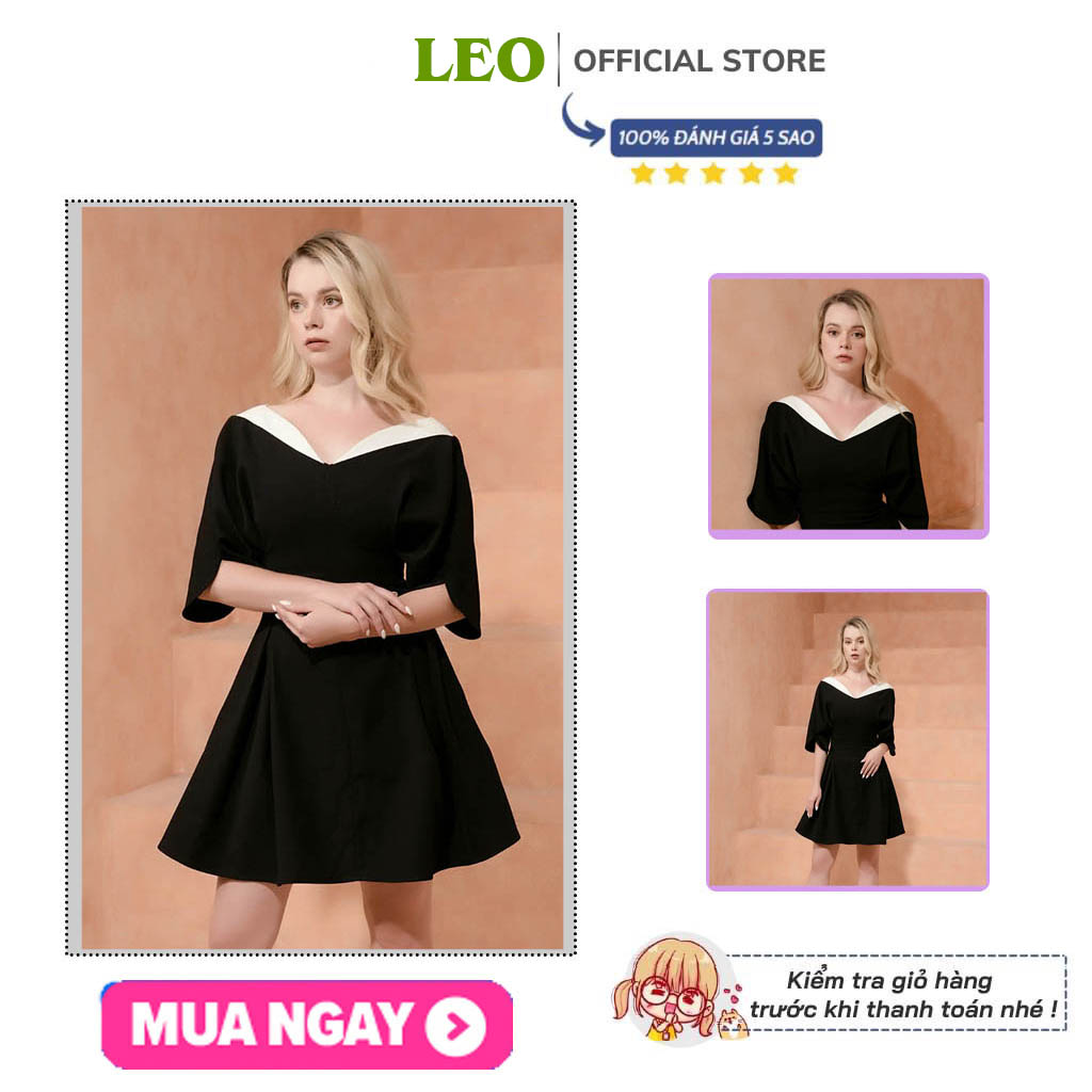 Váy dự tiệc LEO đầm thiết kế sang trọng