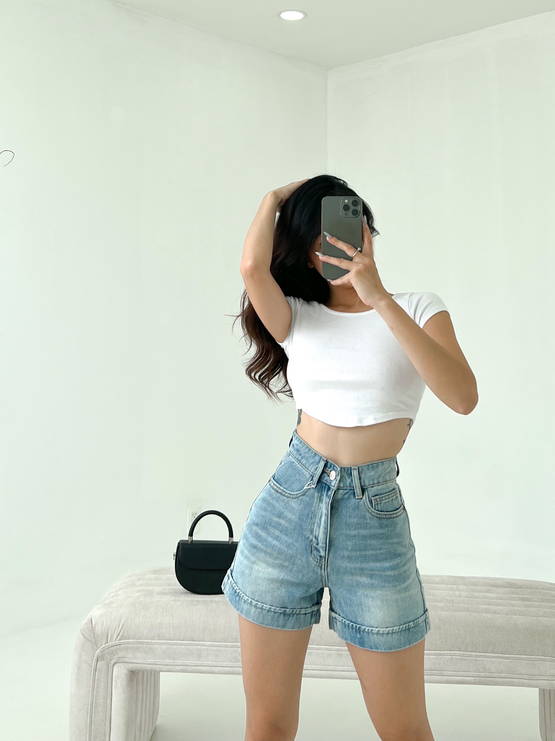 Quần shorts denim AfterBefore
