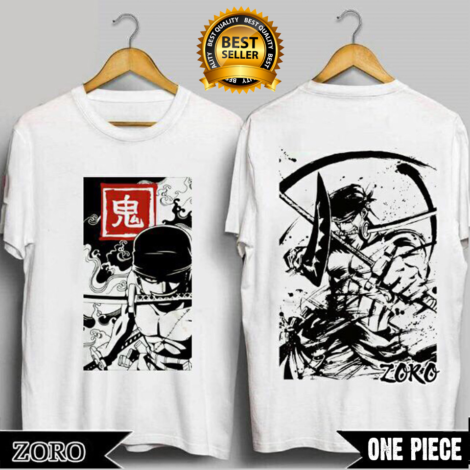 [HCM][CLIP THẬT SP] Áo Thun Roronoa Zoro One Piece Cực Chất | Áo Phông Đảo Hải Tặc Tshirt OP28