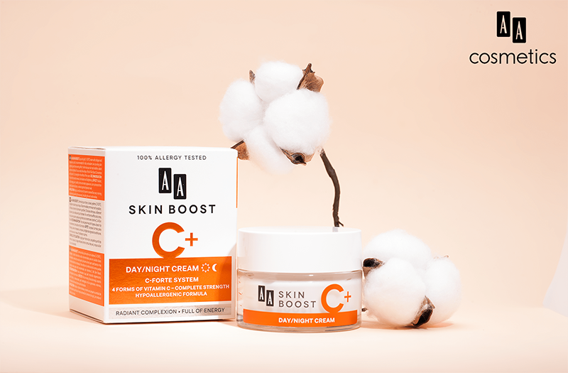 Kem dưỡng trắng aa skin boost c+ của aa cosmetics châu âu 50ml