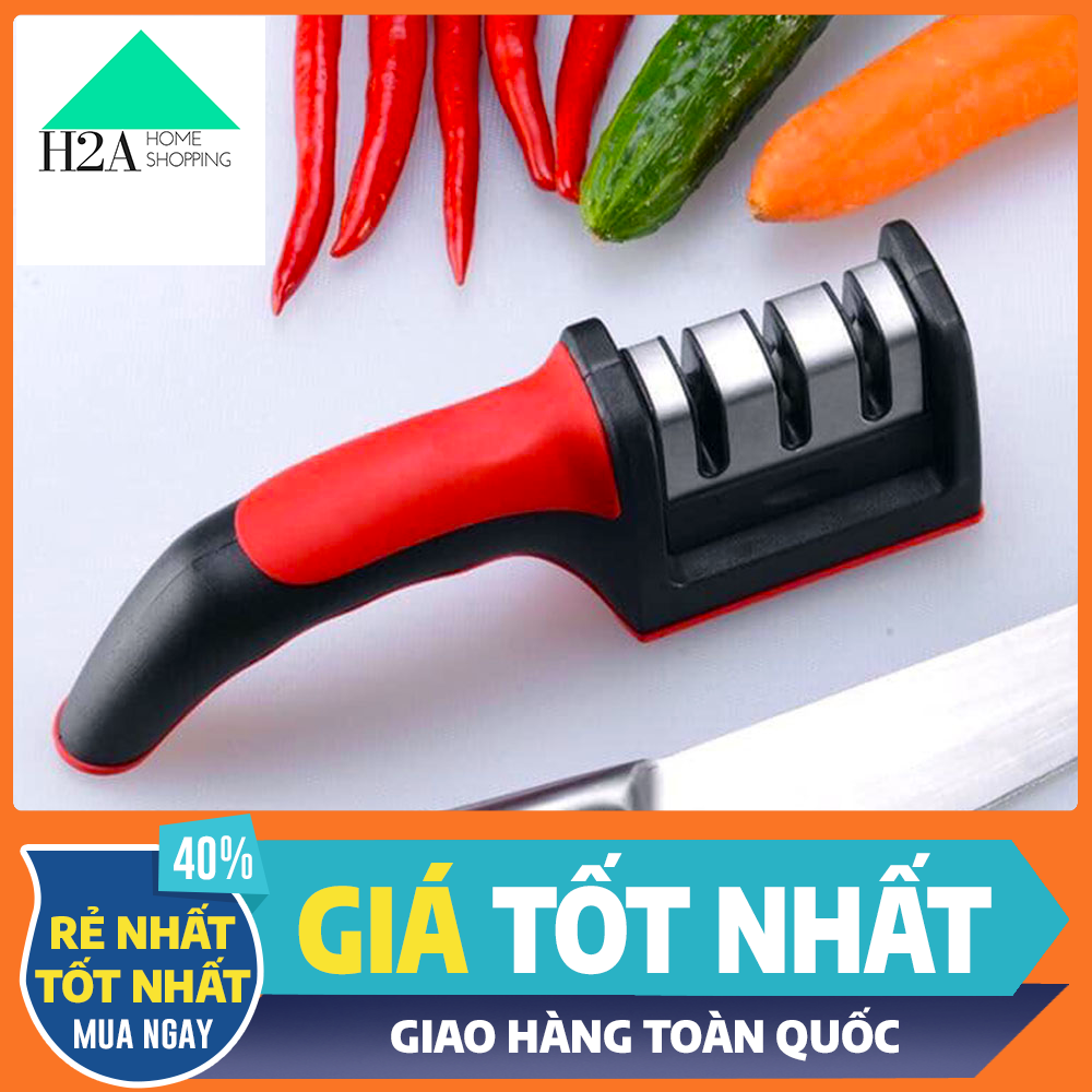 Dụng Cụ Mài Dao Kéo Đa Năng Cầm Tay 3 Trong 1, với Công Nghệ Nhật Bản, Thiết Kế Nhỏ Gọn, Có Tay Cầm Tiện Lợi, An Toàn khi Sử Dụng