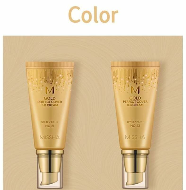 Kem nền missha m gold perfect cover bb cream 50ml