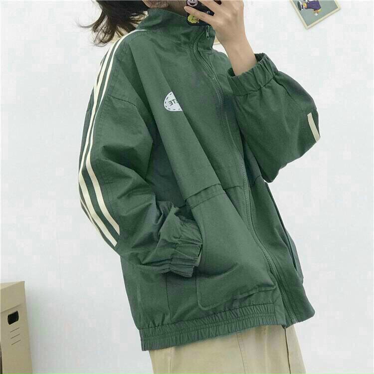 Áo Khoác Unisex Form Rộng Áo Khoác Chất Dù Cá Tính Phong Cách Hàn Quốc TK058 - TK058
