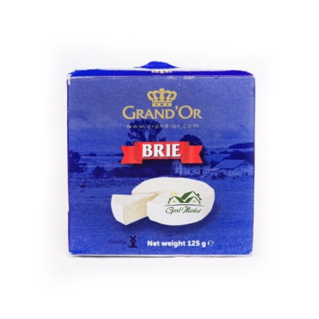 Phô mai brie cheese hiệu grand’or 125g