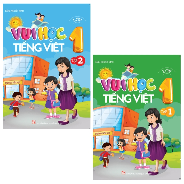 Fahasa - combo sách hay vui học tiếng việt lớp 1 - tập 1 và 2