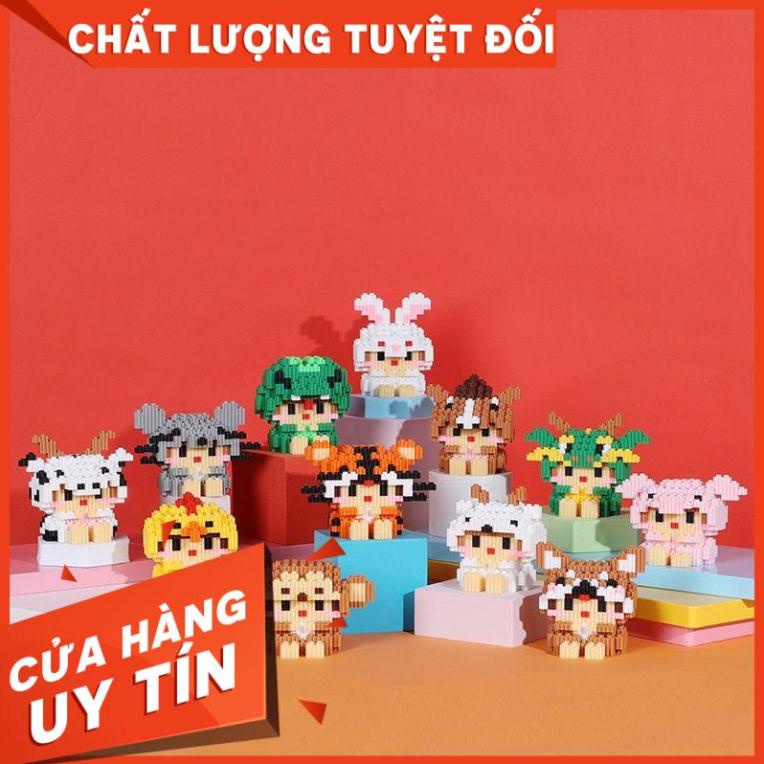 Lego 12 Con Giáp - Đủ Mẫu Bé Chọn, Có Giấy Hướng Dẫn - Lego Lắp Ráp 12 Con Giáp, Lego lắp ráp mô hình 3d, lego mini, Đồ chơi lắp ráp thông minh, đồ chơi lắp ghép, đồ chơi lắp ráp mô hình, đồ chơi lắp ráp lego 3d, đồ chơi lắp ráp lego, lego xep hinh re