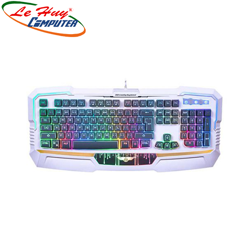 Bàn phím giả cơ newmen kb813 led viền