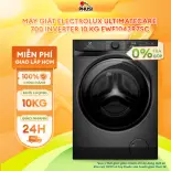 TRẢ GÓP 0% - BẢO HÀNH 2 NĂM - Máy giặt Electrolux Inverter 10 kg EWF1043R7SC - Hàng Chính Hãng - [ Giao lắp miễn phí HCM]