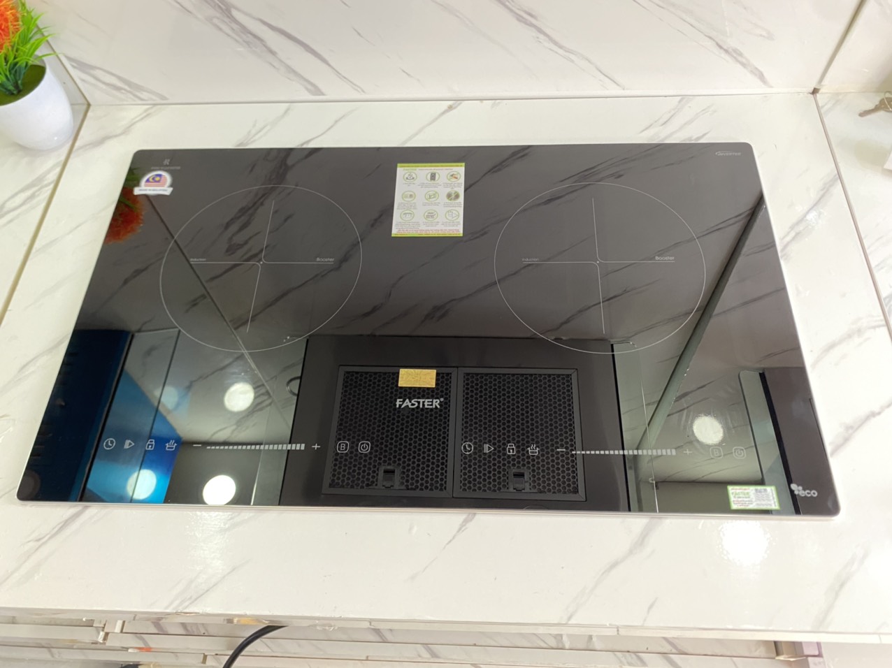 Bếp Từ Đôi Faster FS 812GI  Tích Full chức năng -Công nghệ, Nhập khẩu nguyên chiếc Malaysia