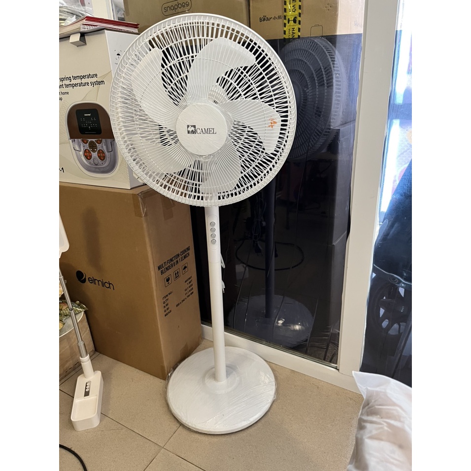 Quạt Cây Đứng Bear DFS-D47F2 Quạt 9 Cánh Công Suất Lớn, Quạt Điện, Bảo Hành 12 Tháng