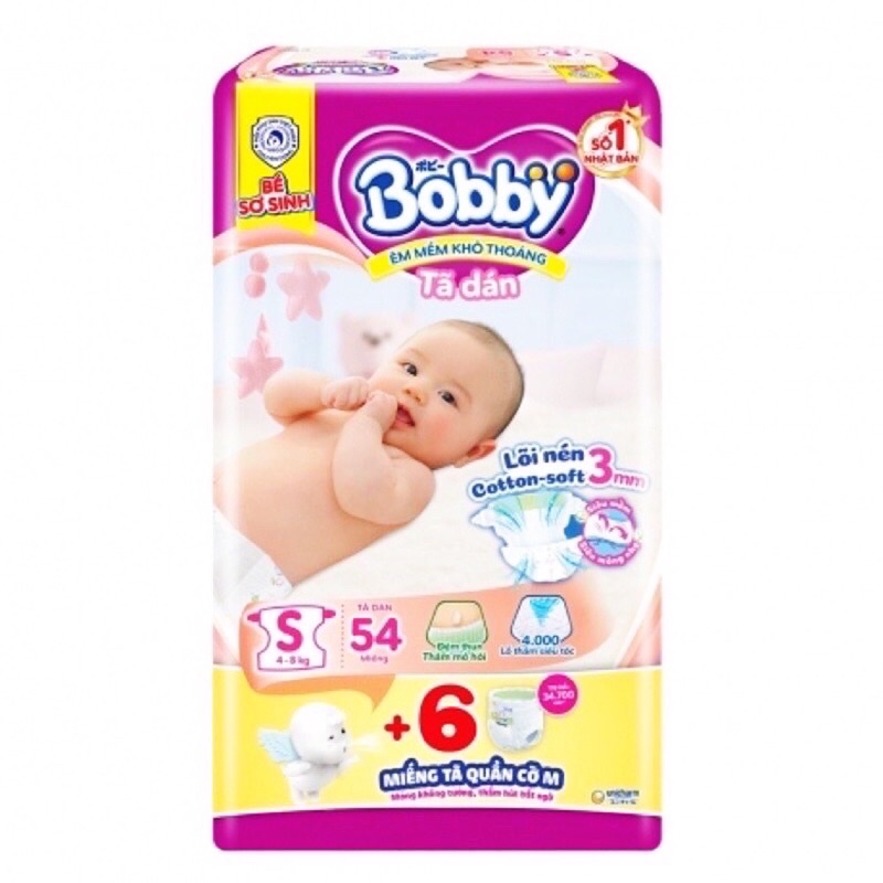 Tã dán bobby s54